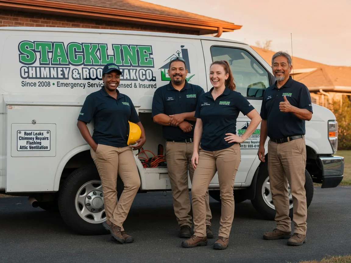 Chimney flashing repair company in Moorhead, MN